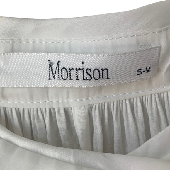 Elegant White Button-Down Dress - Picture 8 of 12